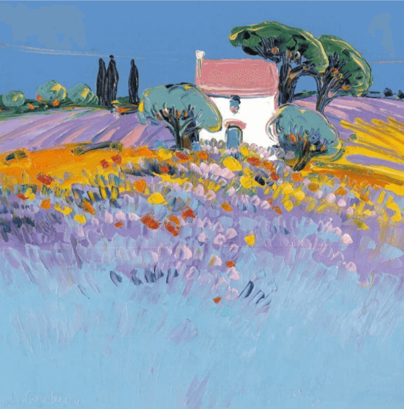 peinture paysage lisa corbiere 